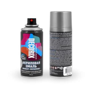 Аэрозольная эмаль"металлик"  DECORIX 210