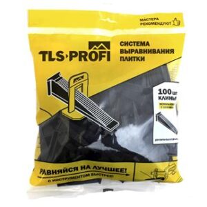 Система выравнивания плитки TLS-Profi клин  (100ш) 72022