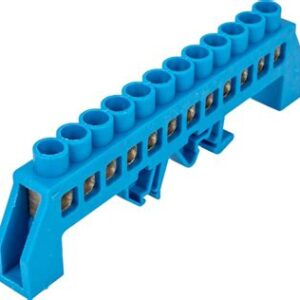 Шина N нулевая в комбинир. с/изолятор. на DIN-рейку 8х12мм 6групп 112312