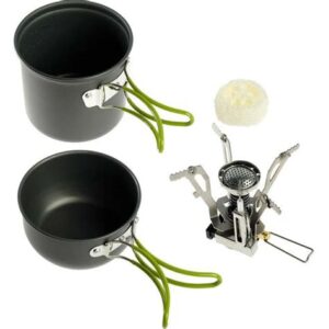 Набор посуды туристический+газ.плита