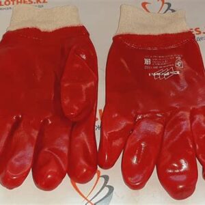 Перчатки МБС-Лонг утепленные красные 0454