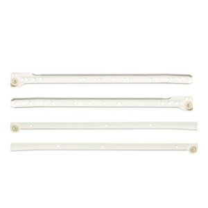 Роликовые направляющие DS10 400mm белые 14024