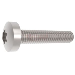 Винт полукр/гл крест/шл 6х30 ДИН 7985 А2