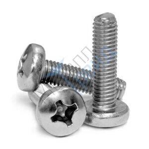 Винт полукр/гл крест/шл 8х30 ДИН 7985 А2