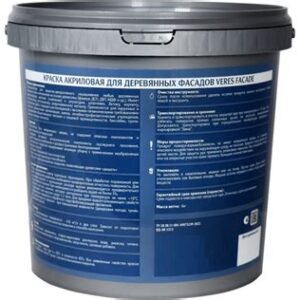 Краска акрил.для дерев.фасадов МЕДОВЫЙ 2