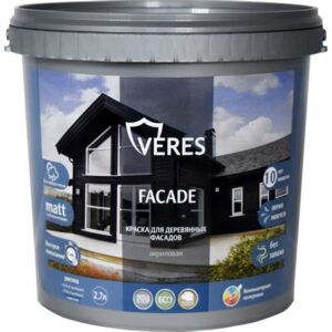 Краска акрил.для дерев.фасадов БАЗА А 2