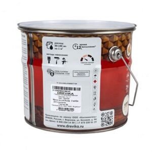 Пропитка декор."ЭКСТРА" 3в1 КАЛУЖНИЦА 9л "DREVIKA" 255380