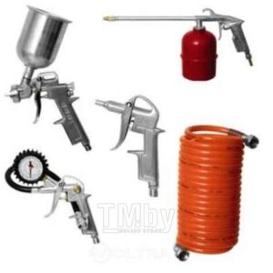 Набор пневмоинструмента ECO SGK-5 (5 предметов