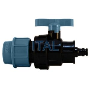 ПЭ Кран шар.быстрый съем 25хБРС