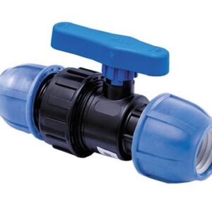 ПЭ Кран шар.Штуцер 3/4"х32