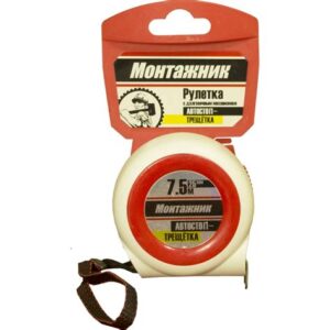 Рулетка с автостопом-трещеткой 7