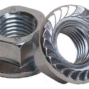 Гайка шестигр.с фланцем ДИН 6923 А2 М 10 с зазубринами