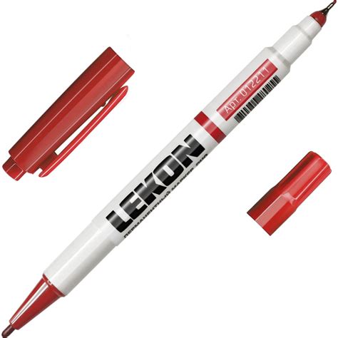 Маркер перманентный двусторонний LEKON DUO (в ассорт.) 012211 012281