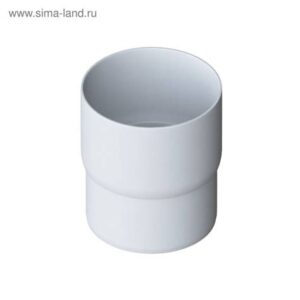 Муфта трубы белый  ПВХ 5773