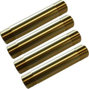 Бочонок удлиненный 1/2" НР-НР 100мм латунь 22100