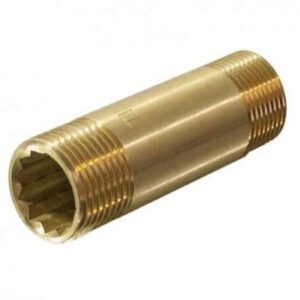 Бочонок удлиненный 1/2" НР-НР 150мм латунь 22150