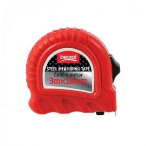 Рулетка с фиксатором пласт.корпус 3м/16мм "BEOROL" 245862