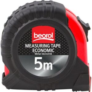 Рулетка с фиксатором пласт.корпус 5м/16мм "BEOROL" 245863