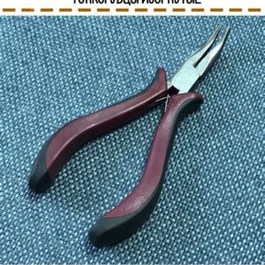 Тонкогубцы 165мм изогнутые  "BEOROL" 245245