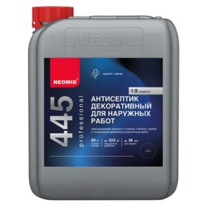 Неомид 445 (1кг) декоративный антисептик д/наружных работ (золотистая мимоза) 3810