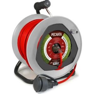 Удлинитель силовой на/кат. СУ-2х1-30/2ВР (1 розетка) Ресанта 61/118/11