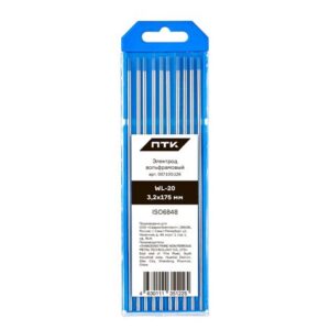 Электрод вольфрамовый ПТК WL-20-175мм d 3.0 007.100.125