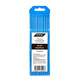 Электрод вольфрамовый ПТК WL-20-175мм d 1.6 007.100.122