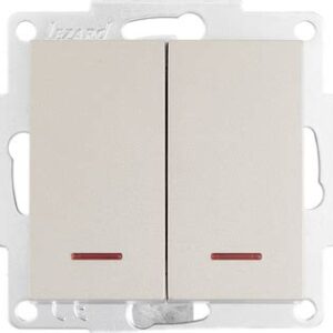 Выключатель 1-кл титан Lezard VESNA 3788-100  66783