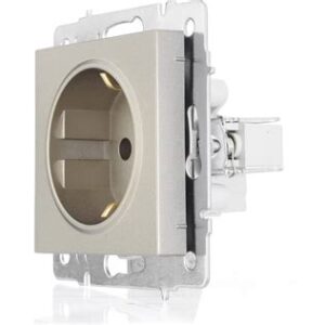 Евророзетка титан Lezard VESNA 3788-122B 66789