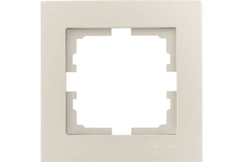 Рамка 1-м горизонт.титан Lezard VESNA 3700-146 66784