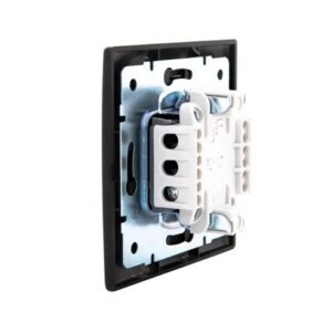 Выключатель 1-кл. "MIRA" черный бархат 701-4242-100