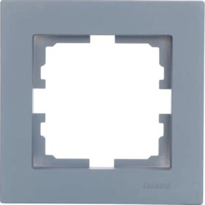 Рамка 1-м горизонт.графит Lezard VESNA 3400-146 66766