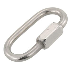 Карабин винтовой д/соед.цепей АРТ 9077 4мм (нерж.)