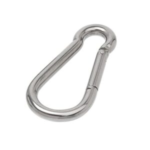 Карабин пружинный АРТ 9075 4х40 (нерж.)