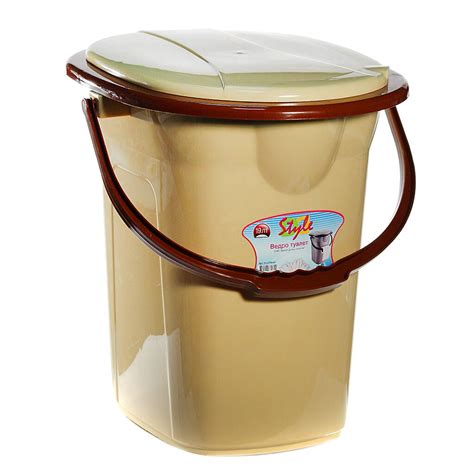 Ведро туалет 19л (в асс.) 09044 DDStyle 184535