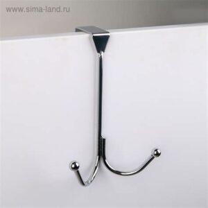 Вешалка надверная 2 крючка