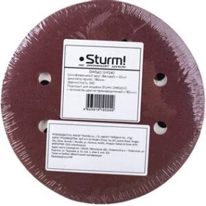 Шлифбумага круг. 180мм зерно 240