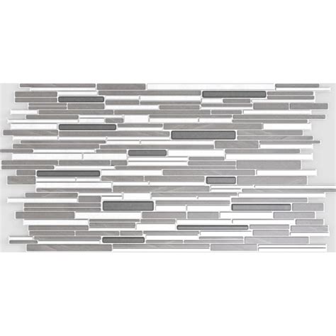 Панель стеновая декорат. ПВХ Грейс 600х1000 Камень Графит