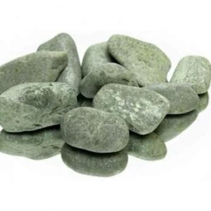 Камень для бани "Нефрит " галтованный (ведро10кг)