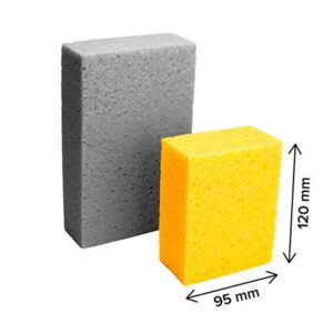 Губка целлюлозная 95х120х50мм 3D Krestiki