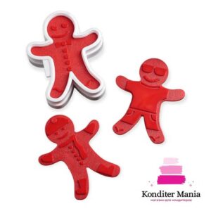 Форма д/печенья с 3-мя печатями 4333553