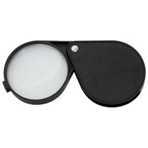 Лупа 6-кратная D60 мм складная карманная Sparta