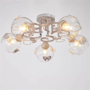 Люстра 6591203/5 Е27 40Вт белый 55х55х24см BayerLux