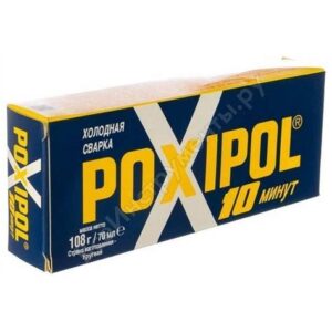 Клей POXIPOL метал. 70мл (синяя этикетка) 00151