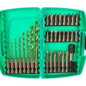 Набор бит и сверл по металлу  31шт