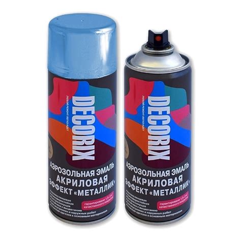 Аэрозольная краска фосфоресцентная DECORIX 520мл