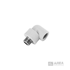 Колено комб. с наруж. резьбой 32х1/2"белое    545360