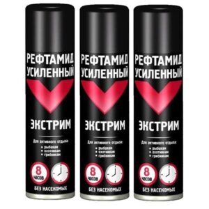 Аэрозоль репеллентный "Рефтамид" Экстра от мошек 150мл 6964545